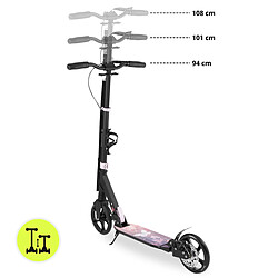 Acheter Hypermotion Trottinette Enfant jusqu'à 100kg - 2 amortisseurs - Pliable - 2 Freins- Aluminium- ABEC-7