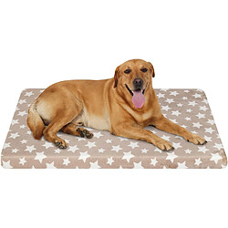 Vendos85 Panier Chien Réversible (Frais et Chaud) 90x60x7,5cm