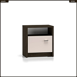 Otitec Table de chevet design - Chêne