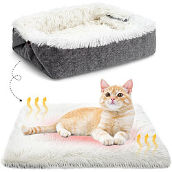 Vendos85 Lit pour Chat Chien 2 en 1 Double Usage 42x36 cm