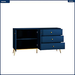 Otitec commode design - bleu foncé