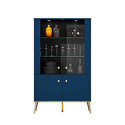 Otitec Armoire vitrine - Bleu