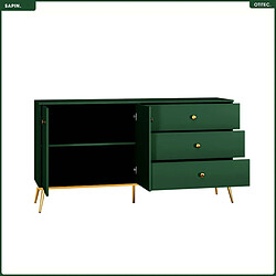 Otitec Commode design en bois - Vert