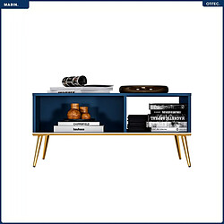 OTITEC Table Basse - H.42 x L.90 x P.60 cm - MARIN