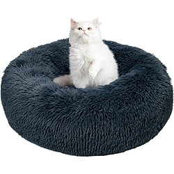 Vendos85 Panier Rond pour Chien Chat 50cm noir