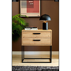 Otitec Table de chevet Kadra - Anthracite