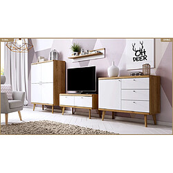 Otitec Étagère murale design - Chêne