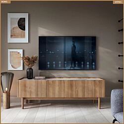 Otitec Meuble TV design - Chêne