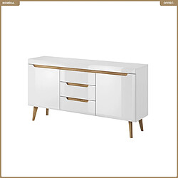 OTITEC Commode - L.160 x H.83 x P.40 cm - NORDIA