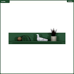Otitec étagère murale bois - Vert