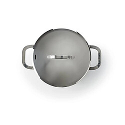 Sauteuse inox 24cm + couvercle - 15024244 - Maestro - BEKA