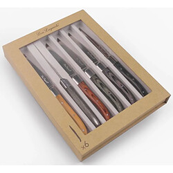 Coffret de 6 couteaux à steak - 603960 - Lou Laguiole - AMEFA