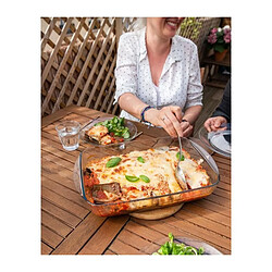 Pyrex plat à lasagnes en verre borosilicate