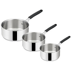 Série de 3 casseroles inox 16/18/20cm - 12896600003 - Tempra Inox - LAGOSTINA
