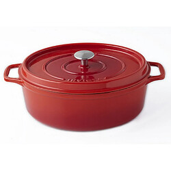 Daubière en fonte émaillée 31cm rubis - PUV403310 - INVICTA