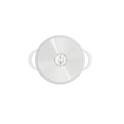 Faitout inox 26cm + couvercle - 011108031626 - Orchestra - LAGOSTINA