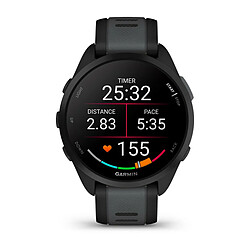 Montre intelligente GARMIN Forerunner 165 Music Noir Argenté 1,2" 43 mm
