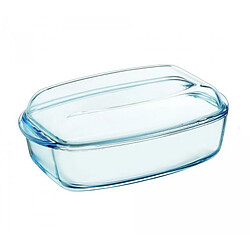 Cocotte four rectangulaire en verre 6.5l transparent - 466A000/6343 - PYREX