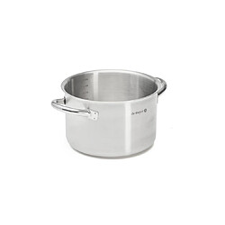 Marmite sans couvercle 20cm inox - 3506.20 - Prim'appety - DE BUYER