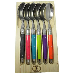 Coffret de 6 cuillères de table - LOO60251TON - Laguiole Tonic Mix - JEAN DUBOST