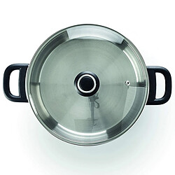 Beka faitout inox 18/10 avec couvercle - 24 cm