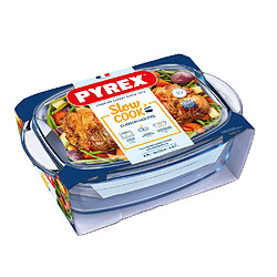 Avis Cocotte four rectangulaire en verre 6.5l transparent - 466A000/6343 - PYREX