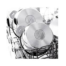 Marmite inox 24cm + couvercle en verre - 012138020524 - Salvaspazio+ - LAGOSTINA