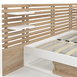 Idmarket LIT SAVANA TETE DE LIT 160X200 pas cher