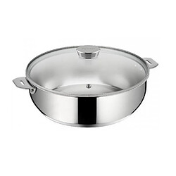 Sauteuse avec couvercle 24cm inox - 12138031824 - Salvaspazio+ - LAGOSTINA