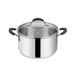 Faitout inox 20cm + couvercle - 12896031620 - Tempra - LAGOSTINA