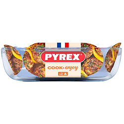 Acheter Plat carré 21cm verre - 220B000/5046 - PYREX