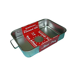 Avis Plat à four inox 40x28cm - 11163 - STEEL PAN