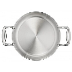 Faitout inox 24cm + couvercle - 11116031224 - Accademia Lagofusion - LAGOSTINA