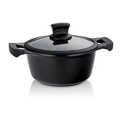 Faitout fonte d'aluminium 24cm + couvercle verre - 12219 - Stella Nova - KELA LINE