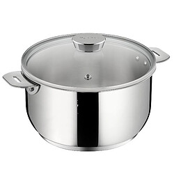 Casserole inox 16cm sans poignée + couvercle - 12138031216 - Salvaspazio+ - LAGOSTINA