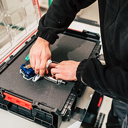 Qbrick System ONE Organizer 2XL 2.0 MFI empilable 582 x 387 x 172 mm 19,5 l IP66 avec insert en mousse