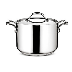 Marmite inox 26cm + couvercle - 11116020526 - Accademia Lagofusion - LAGOSTINA