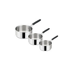 Série de 3 casseroles inox 16/18/20cm - 12896600003 - Tempra Inox - LAGOSTINA