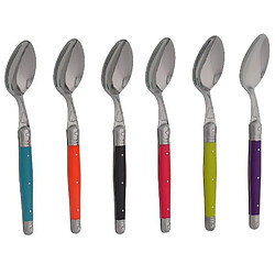 Coffret de 6 cuillères de table - LOO60251TON - Laguiole Tonic Mix - JEAN DUBOST