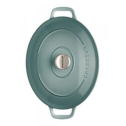 Daubière en fonte émaillée 29cm bleu quartz - PUC472925 - Sublime - CHASSEUR