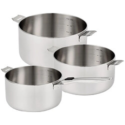 Beka set de casseroles inox R'Évolution