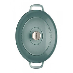 Cocotte en fonte émaillée 33cm bleu quartz - PUC473325 - Sublime - CHASSEUR