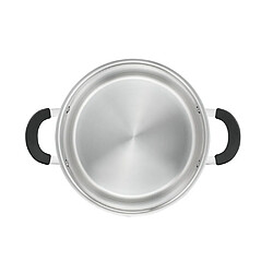 Acheter Marmite inox 20 cm + couvercle - 12896020520 - Tempra Inox - LAGOSTINA