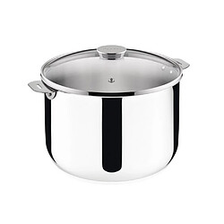 Marmite inox 26 cm + couvercle - 12138020526 - Salvaspazio+ - LAGOSTINA