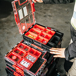 Avis Qbrick System ONE Organisateur M empilable 365 x 265 x 77 mm 2,5 l IP 66 avec 5 incrustations