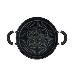 Sauteuse anti-adhésive + couvercle 26cm noir - 012165031826 - Tempra - LAGOSTINA