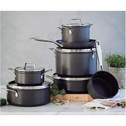 Faitout aluminium 28cm avec couvercle - 48028 - Anodized - LACOR