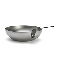 Wok bombé en acier 24cm - 5617.24 - Mineral B - DE BUYER Wok bombé 24 cm - Mineral B Element