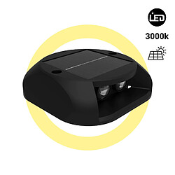 Barcelona LED Lampe LED solaire d'extérieur - 3000K - 2 LED - 15lm - IP65- Blanc Chaud