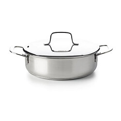 Sauteuse inox 24cm + couvercle - 15024244 - Maestro - BEKA